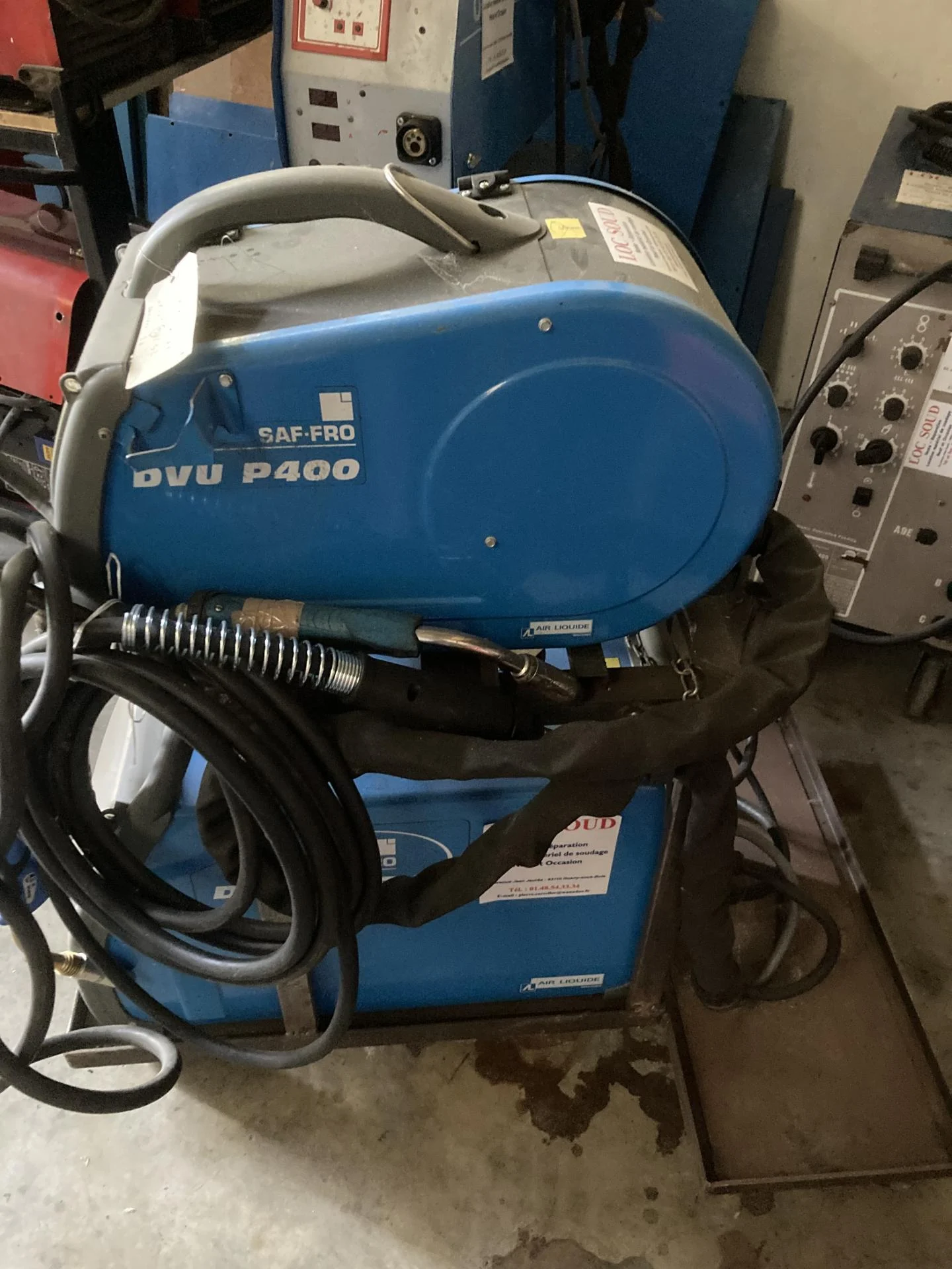 Air liquide saf fro digipuls ii 420 devidoir faisceau 2 metres ideal atelier mig mag lisse pulse synergique 3